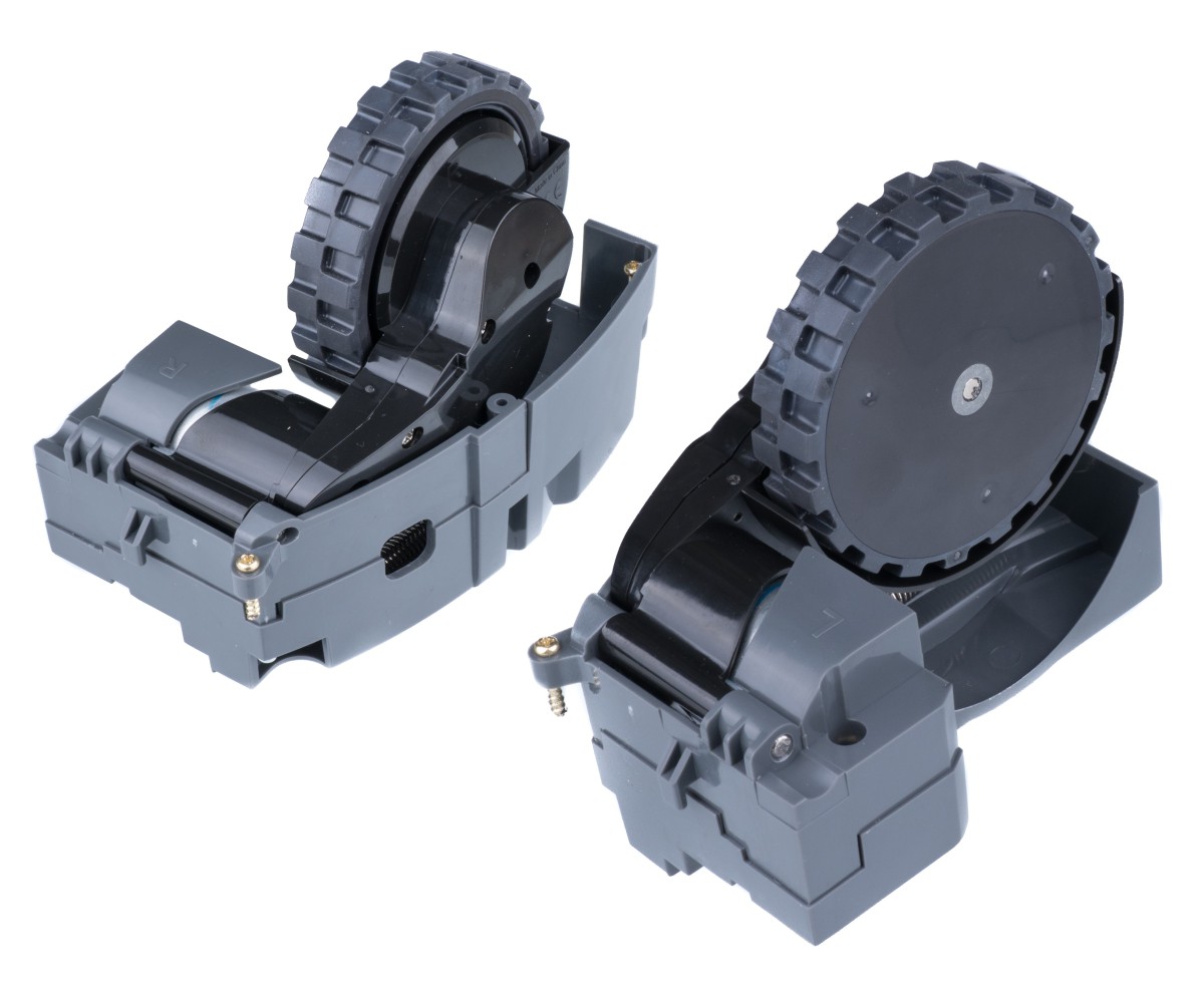 Roomba iRobot Wheels (Destra e Sinistra) Serie 500, 600, 700, 800, 900,  Serie E, serie i, Serie s.