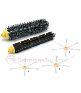 Flexible Brush Roomba 500 (Roller Compatible with iRobot). Accessories,  spares