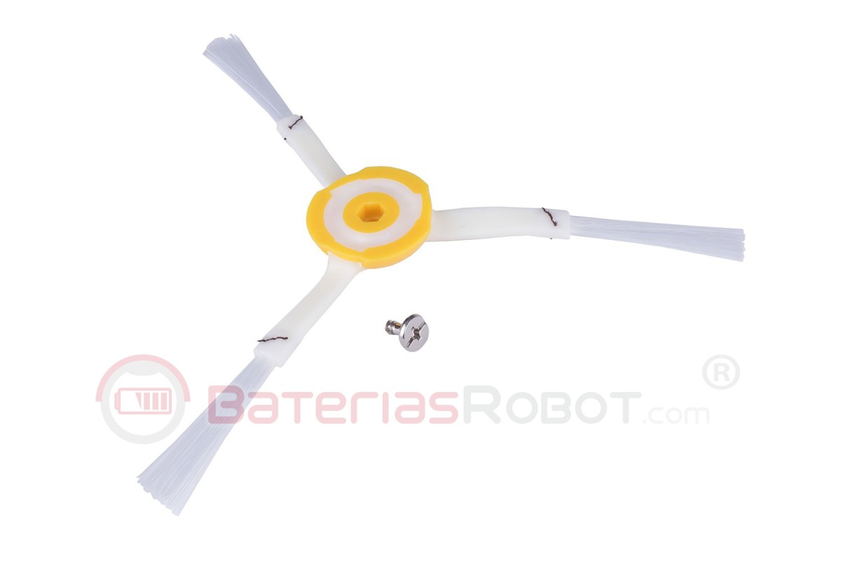 3 Cepillos laterales Roomba Series e, Serie i - (Compatible iRobot)