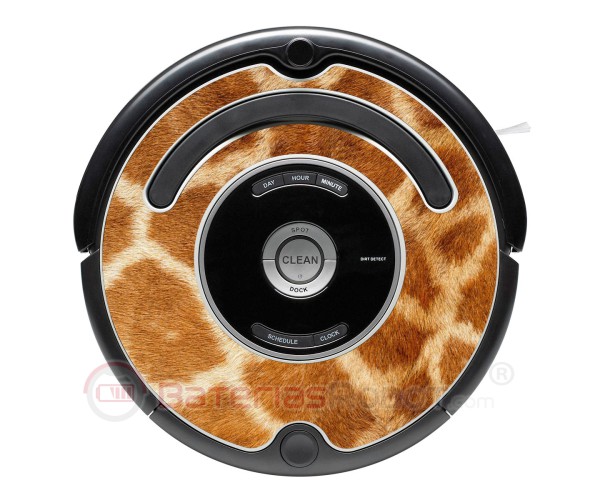 Girafa. Vinyle adhésif pour Roomba