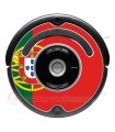 Bandiera del Portogallo. Adesivo per Roomba - Serie 500 600