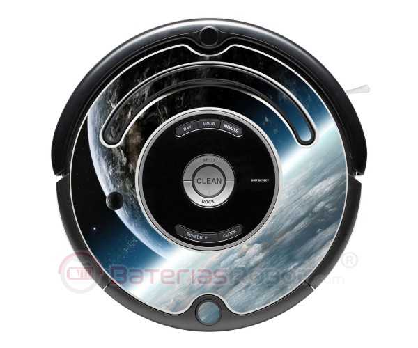 Space 2. Decorative vinyl for Roomba - Serie 500 600
