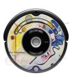 Kandinsky abstrakte 1. Vinyl für iRobot Roomba - 500 600 Serie