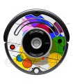 POP-ART Cerchi di Kandinsky. Vinile per iRobot Roomba - Serie 500 600
