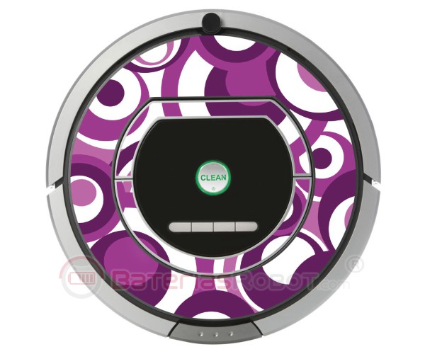 Pop 01. Vinilo decorativo para Roomba iRobot - Serie 700.