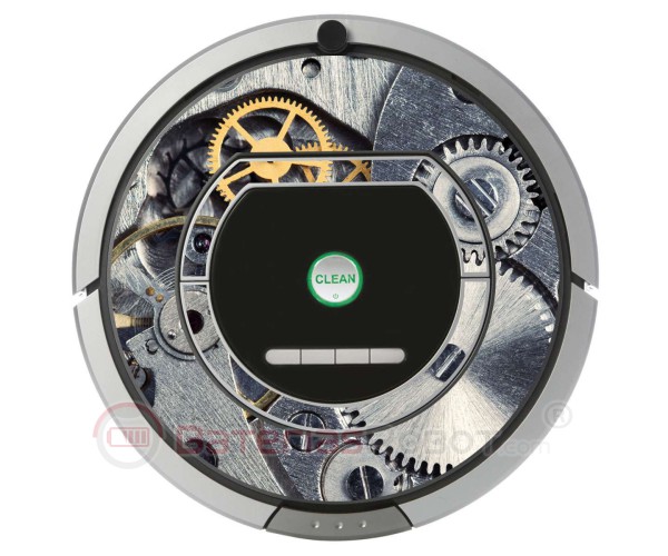 Uhr-Maschinen. Vinyl für Roomba- Serie 700