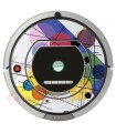 POP-ART Cerchi di Kandinsky. Vinile per iRobot Roomba - Serie 700