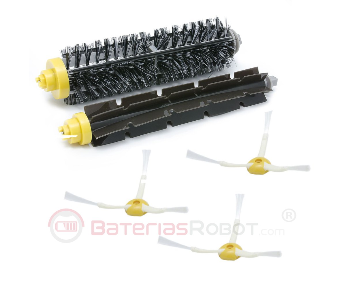 Kit cepillos rotatorios Roomba iRobot Series 600 y 700