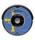 Asturian flag. Sticker for Roomba - 500 & 600 series